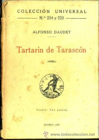 Libros antiguos: DAUDET : TARTARIN DE TARASCON (CALPE, 1920) - Foto 1