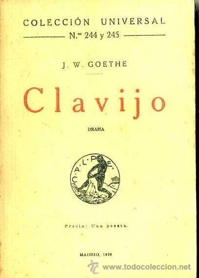 Libros antiguos: GOETHE : CLAVIJO (CALPE, 1920) - Foto 1