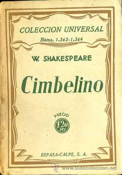 Libros antiguos: SHAKESPEARE : CIMBELINO (ESPASA CALPE, 1934) - Foto 1