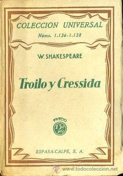 Libros antiguos: SHAKESPEARE : TROILO Y CRESSIDA (ESPASA CALPE, 1929) - Foto 1