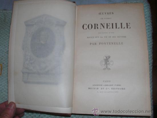 Libros antiguos: CORNEILLE - - Foto 1