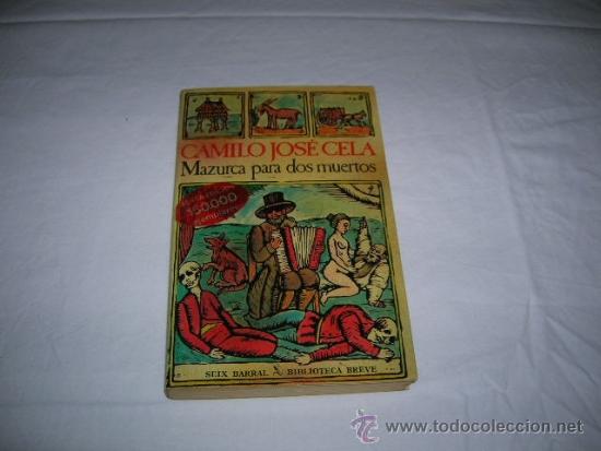 Libros antiguos: Libro Mazurca para dos muertos de Camilo Jos&eacute; Cela - Foto 1