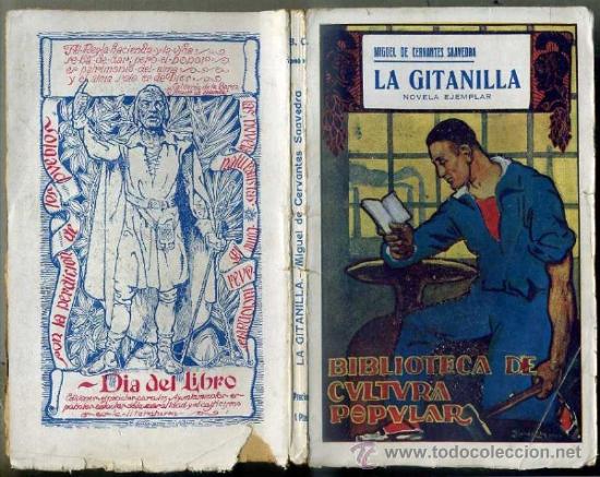 Libros antiguos: CERVANTES : LA GITANILLA (BIBL. PATRIA, c. 1920) - Foto 1