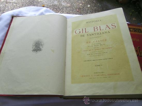 Libros antiguos: HISTORIA DE GIL BLAS- SANTILLANA - Foto 4