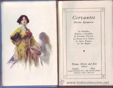 Libros antiguos: NOVELAS EJEMPLARES. MIGUEL DE CERVANTES SAAVEDRA - Foto 1