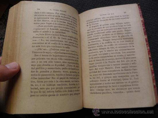 Libros antiguos: Vergara - Montes de Oca - Gald&oacute;s - 1899 - Foto 3