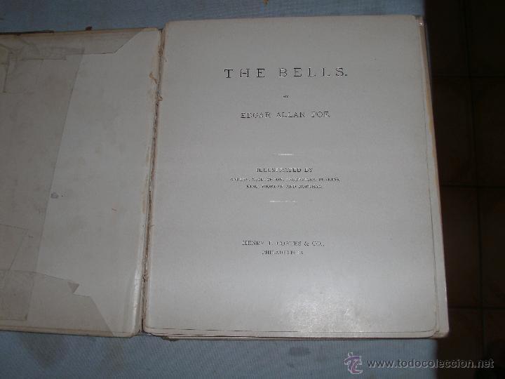 Libros antiguos: EDGAR ALLAN POE - THE BELLS - Foto 2