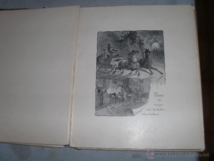 Libros antiguos: EDGAR ALLAN POE - THE BELLS - Foto 4