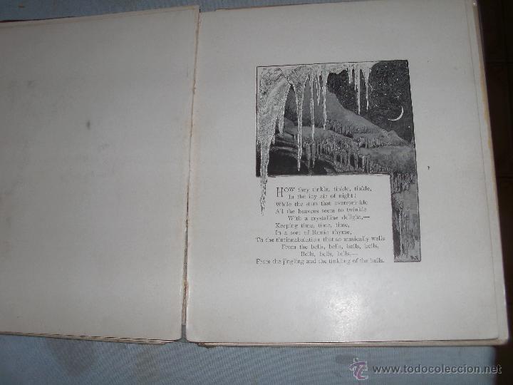 Libros antiguos: EDGAR ALLAN POE - THE BELLS - Foto 5