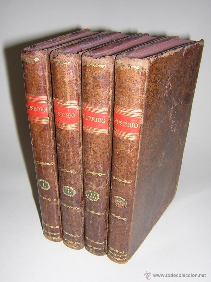 Libros antiguos: 1793 - DON PEDRO DE MONTENGON - EUSEBIO - 4 TOMOS COMPLETO - Foto 1