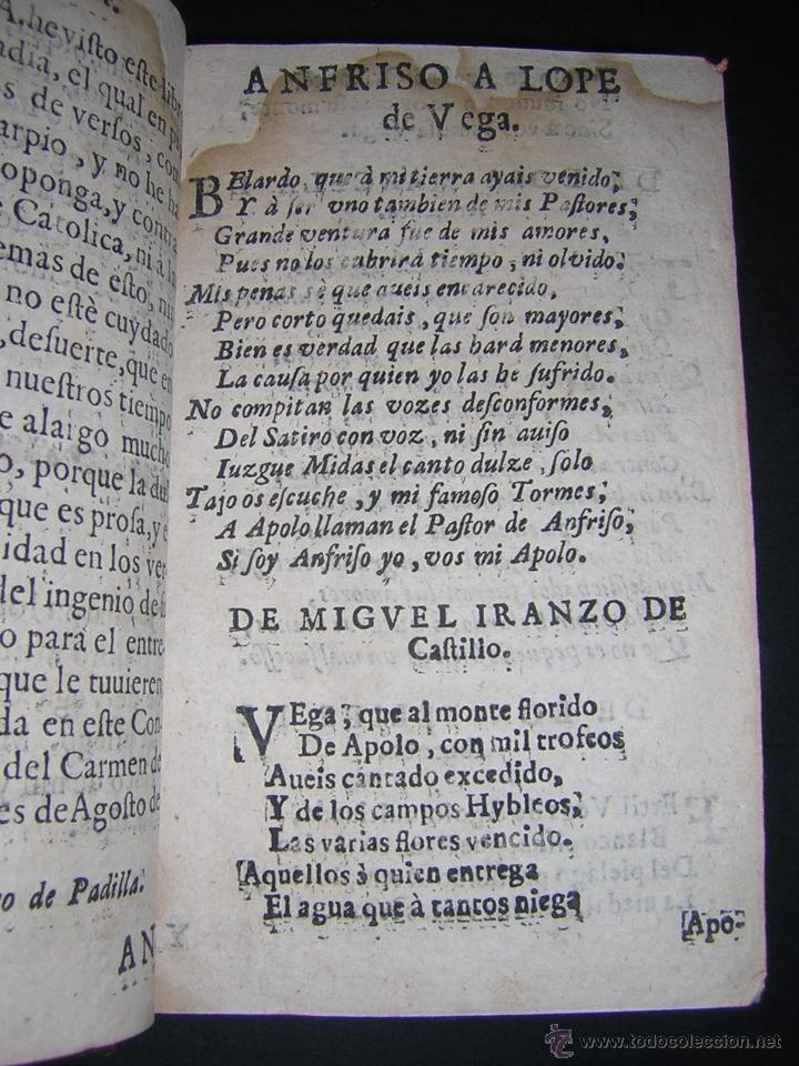 Libros antiguos: 1675 - LOPE DE VEGA - ARCADIA, PROSAS Y VERSOS - Foto 4