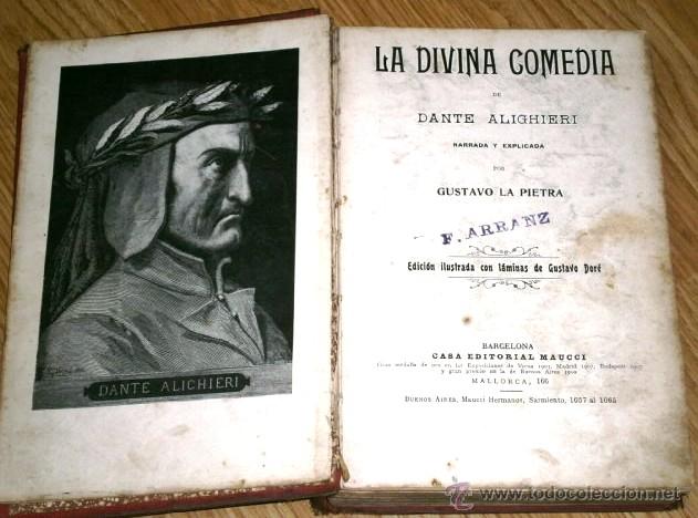 la divina comedia por dante alighieri de ed. ma Acquista Libri