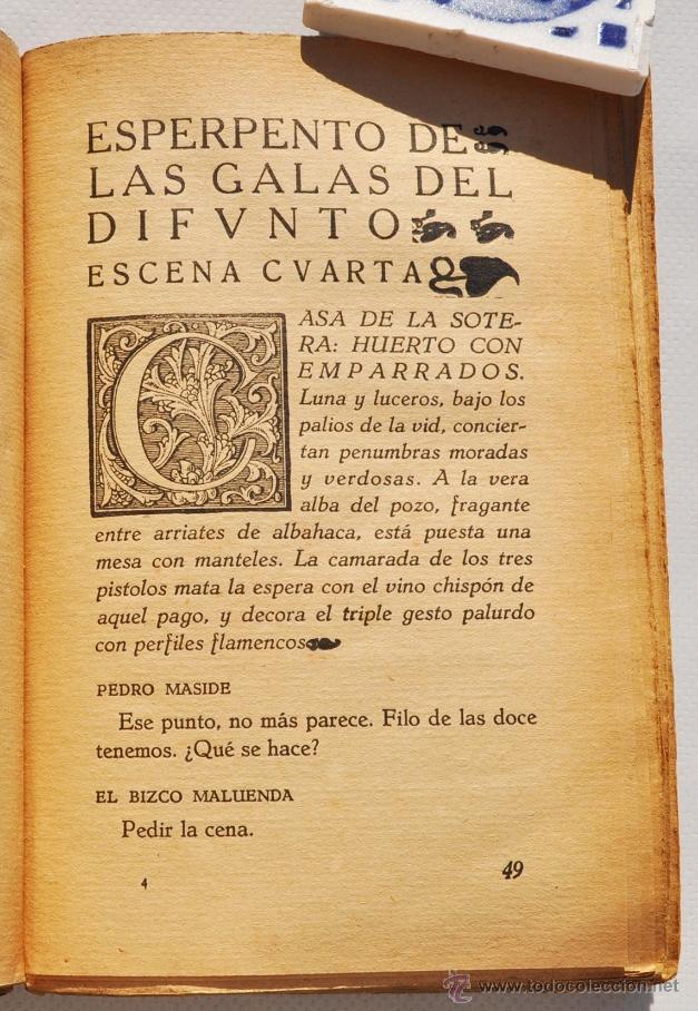 Libros antiguos: MARTES DE CARNAVAL. ESPERPENTOS. RAM&Oacute;N DEL VALLE-INCLAN, 1930 - Foto 5