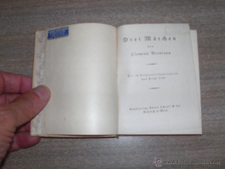 Libros antiguos: CLEMENS BRENTANO - DREI MARCHEN - Foto 2