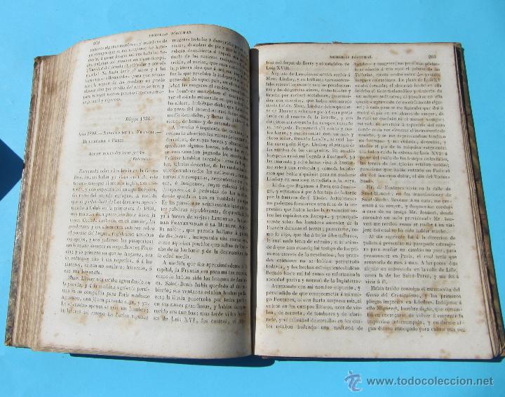 Libros antiguos: MEMORIAS PÓSTUMAS DE M. DE CHATEAUBRIAND. 3 VOLÚMENES. IMPRENTA DE A. BRUSI. BARCELONA, 1848. - Foto 6 - 42707473