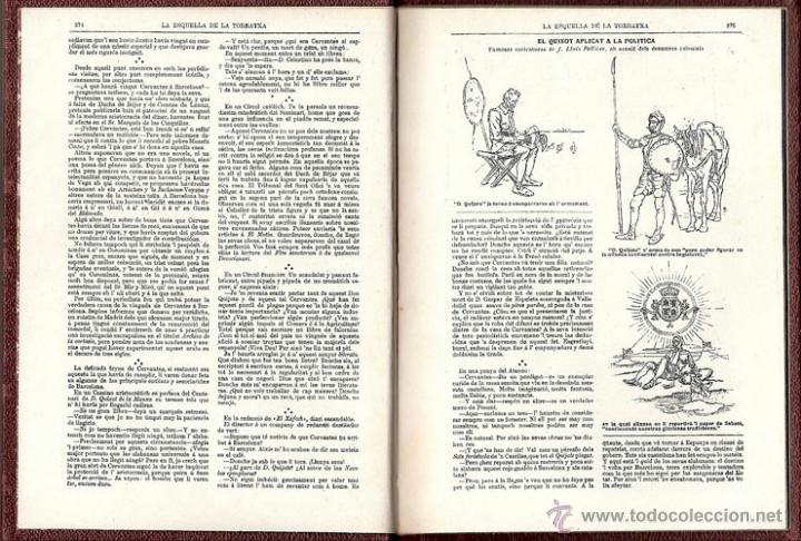 Libros antiguos: CERVANTES &Agrave; (en) BARCELONA &ndash; A&ntilde;o 1905 - Foto 5