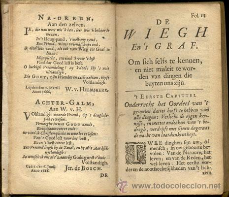 Libros antiguos: QUEVEDO &ndash; STICHTELYKE TRACTAATJES &ndash; A&Ntilde;O 1667 - Foto 3