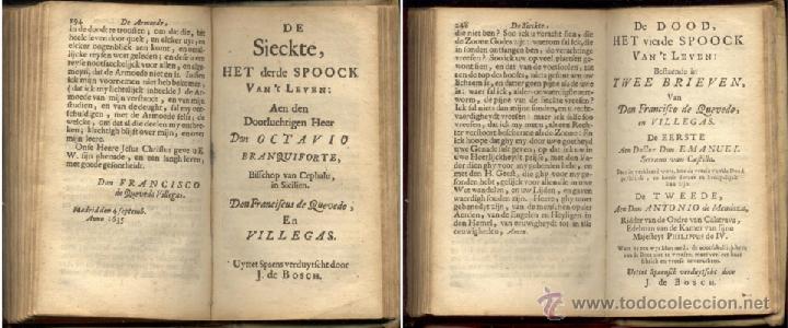 Libros antiguos: QUEVEDO &ndash; STICHTELYKE TRACTAATJES &ndash; A&Ntilde;O 1667 - Foto 5