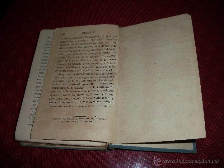 Libros antiguos: EL BUSC&Oacute;N. El Busc&oacute;n. Quevedo. Pr&oacute;logo y notas de A. Castro. - Foto 4