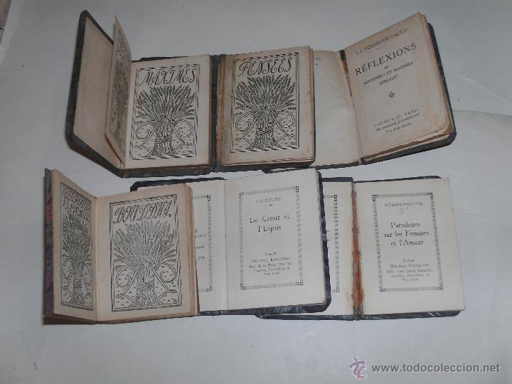 Libros antiguos: COLECCION BIBLIOTHEQUE MINIATURE - 6 LIBROS - Foto 2