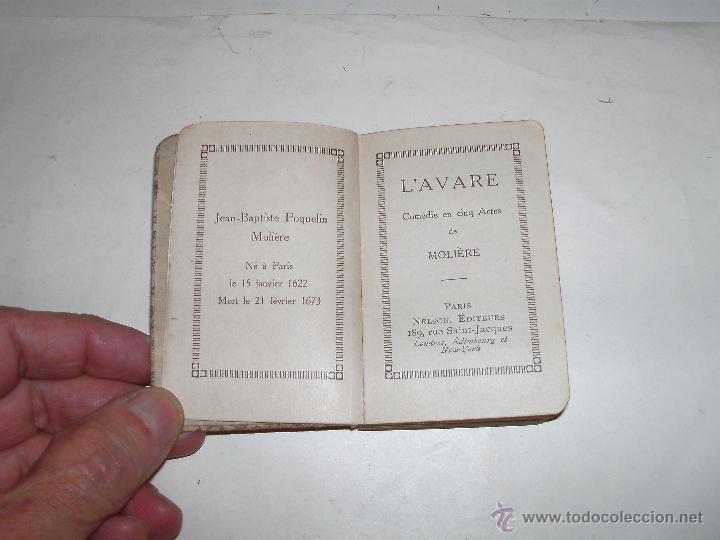 Libros antiguos: MOLIERE - LAVARE - A&Ntilde;O 1920 - - Foto 3