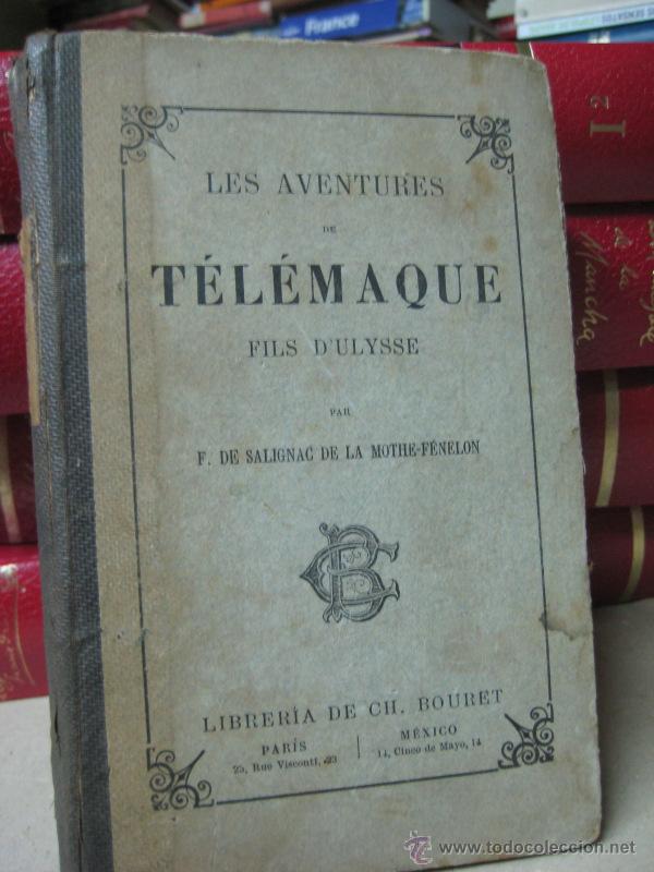 Libros antiguos: 1886 - AVENTURAS TELEMACO - ILUSTRADO - Foto 1