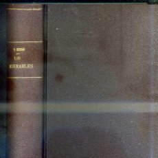 Libros antiguos: VICTOR HUGO : LOS MISERABLES (EL CONTINENTAL, NUEVA YORK, 1863) CINCO TOMOS EN UN VOLUMEN