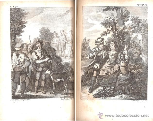Libros antiguos: CERVANTES &ndash; LOS SEIS LIBROS DE GALATEA &ndash; A&ntilde;o 1784 - Foto 6