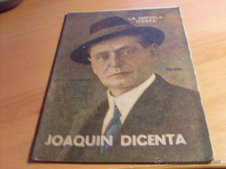 Libros antiguos: JOAQUIN DICENTA. LA NOVELA CORTA N&ordm; 281 (COB149) - Foto 1