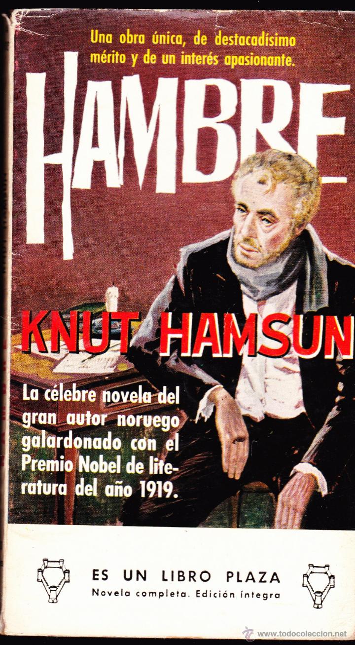 Libros antiguos: HAMBRE LIBRO PLAZA DE EDICIONES GP BARCELONA . KNUT HAMSUN - Foto 1
