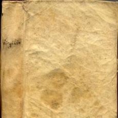Libros antiguos: PUBLIUS VIRGILIUS MARO – AÑO 1820. Lote 46348308