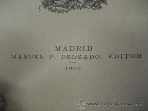 Libros antiguos: obras completas de jose Zorrilla, Delgado ed 1905, 3 tomos, ref  E1 - Foto 5