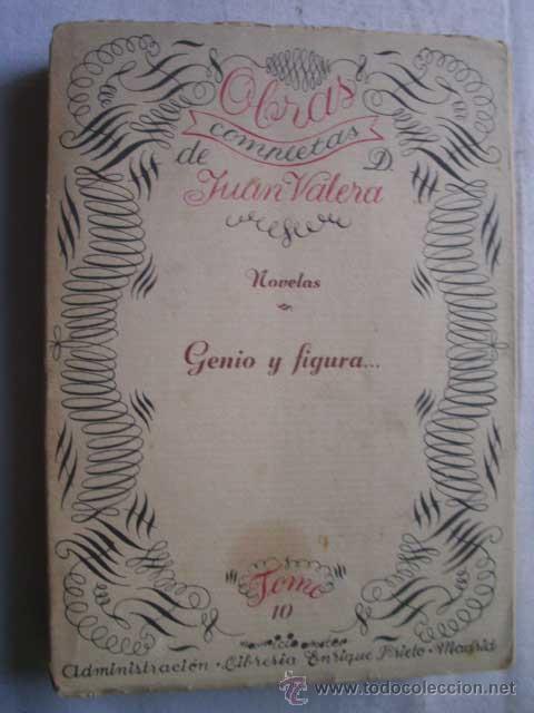 Libros antiguos: GENIO Y FIGURA. VALERA, Juan. 1928 - Foto 1
