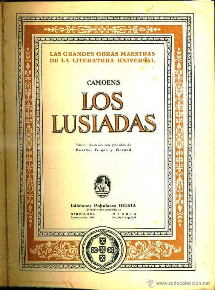 Libros antiguos: CAMOENS : LOS LUSIADAS (IBERIA, 1932) - Foto 2