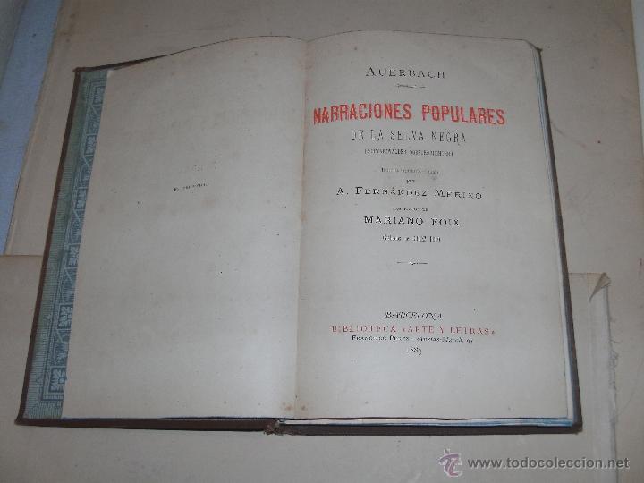 Libros antiguos: AUERBACH - Foto 2