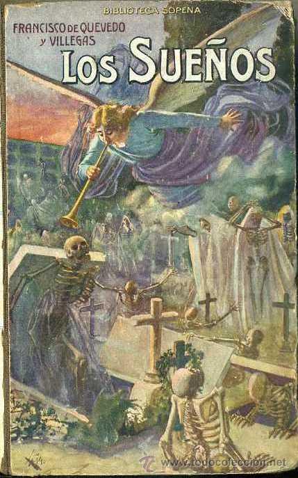 Libros antiguos: QUEVEDO : LOS SUE&Ntilde;OS (SOPENA, c. 1930) - Foto 1