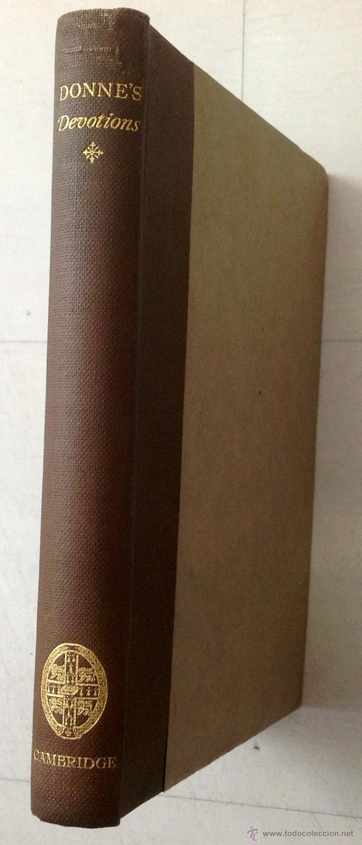 Libros antiguos: DONNE&acute;S DEVOTIONS - EDITED BY JOHN SPARROW - 1923 - Foto 1