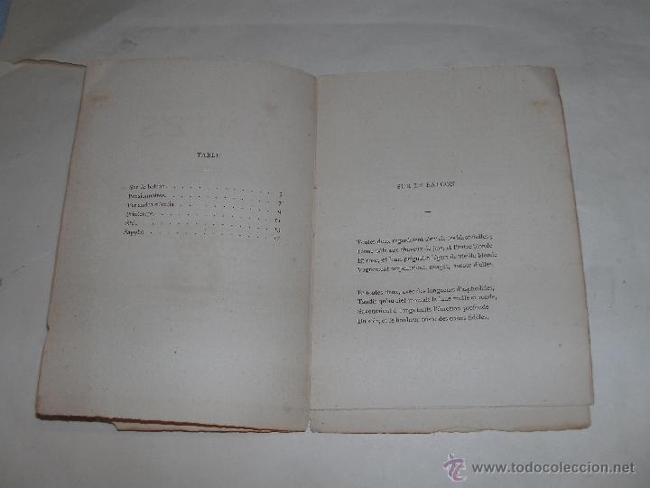 Libros antiguos: PAUL VERLAINE - LES AMIES - SONNETS - - Foto 3