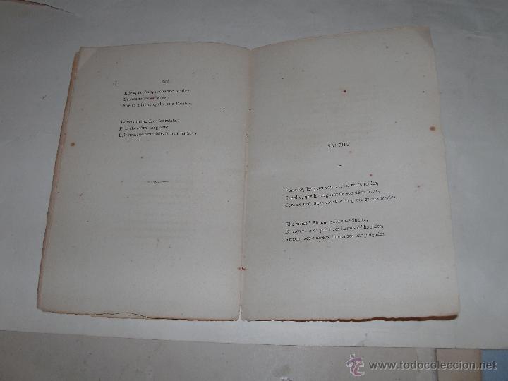 Libros antiguos: PAUL VERLAINE - LES AMIES - SONNETS - - Foto 8