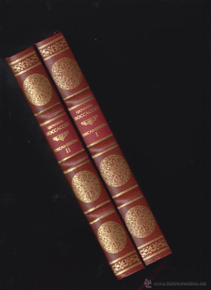 Libros antiguos: EL DECAMER&Oacute;N. , OBRA COMPLETA EN 2 TOMOS. / BOCCACCIO, GIOVANNI. - Foto 3