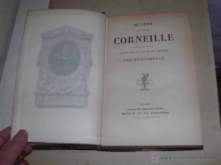 Libros antiguos: OEUVRES DE PIERRE CORNEILLE - Foto 2