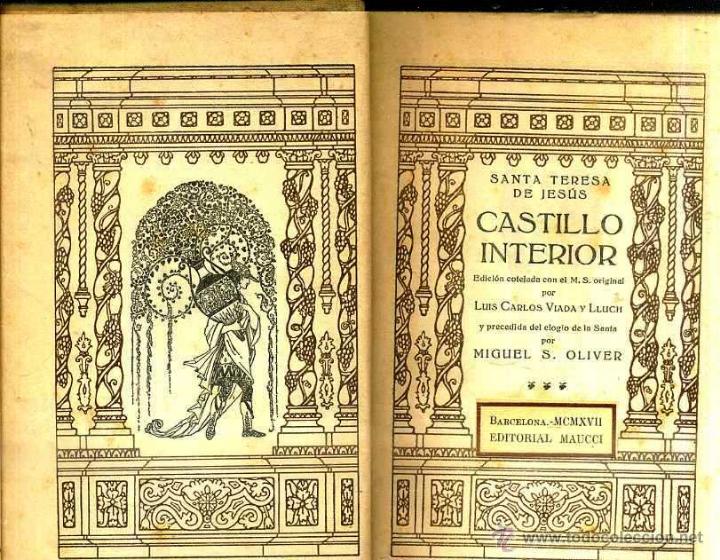 Santa Teresa : Castillo Interior (maucci Domene - Comprar Libros ...