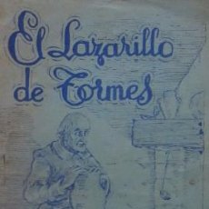 Libros antiguos: LA VIDA DE LAZARILLO DE TORMES - AÑO 1936. Lote 51106112