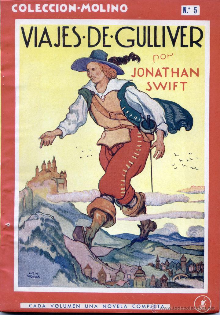 Libros antiguos: Viajes de Gulliver 1934 - Foto 1