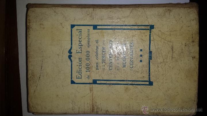 Libros antiguos: DON QUIJOTE DE LA MANCHA -1916 - Foto 4