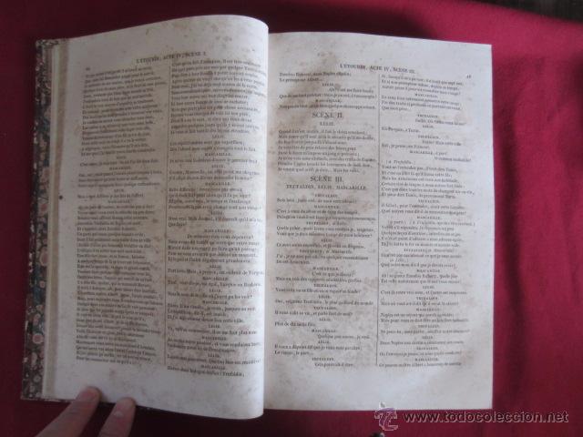 Libros antiguos: PANTHEON LITT&Eacute;RAIRE - OEUVRES COMPLETES DE MOLI&Egrave;RE - 1838 - Foto 7