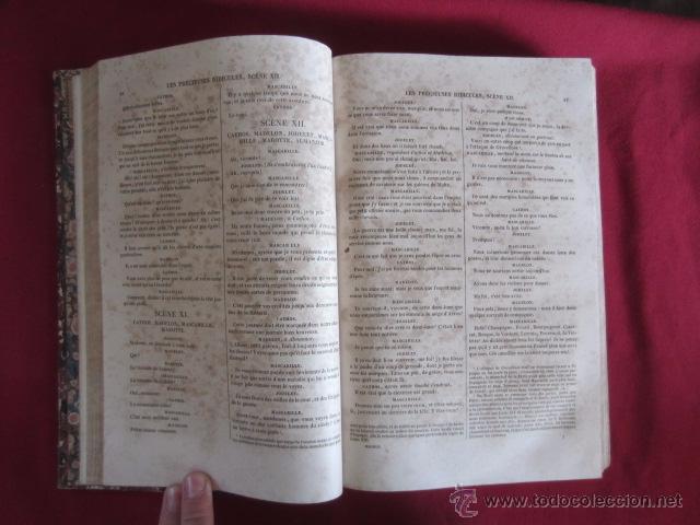 Libros antiguos: PANTHEON LITT&Eacute;RAIRE - OEUVRES COMPLETES DE MOLI&Egrave;RE - 1838 - Foto 8