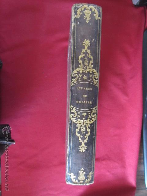 Libros antiguos: PANTHEON LITT&Eacute;RAIRE - OEUVRES COMPLETES DE MOLI&Egrave;RE - 1838 - Foto 13