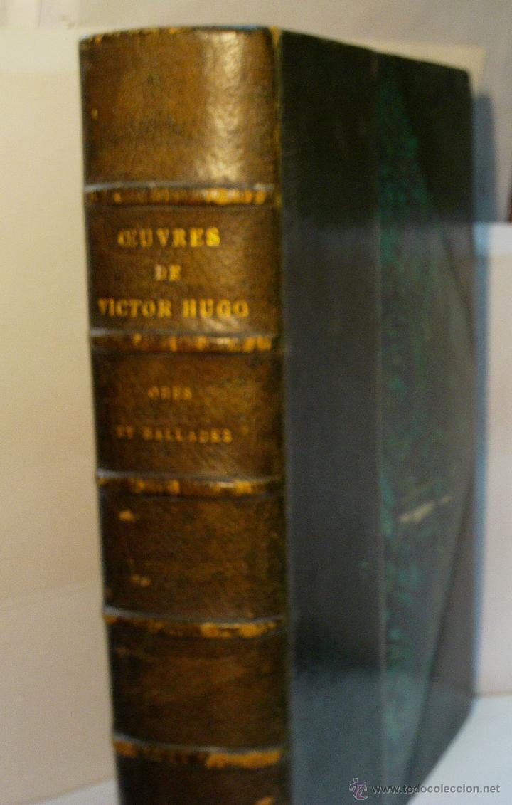 Libros antiguos: ODES ET BALLADES. HUGO Victor. 1885 - Foto 1