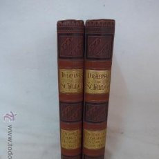Libros antiguos: 2 TOMOS. LIBRO DRAMAS DE SCHILLER, 6 LIBROS CLASICOS EN 2 TOMOS.. Lote 53258694